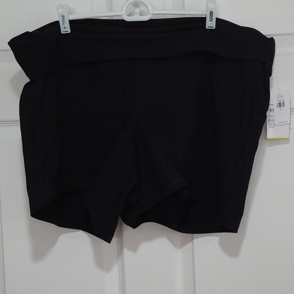 OLD NAVY ACTIVE Go Dry Fold Over Waist Shorts